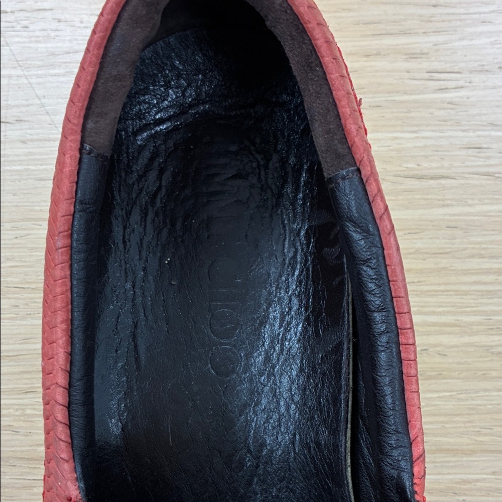 Men's Red Jimmy Choo - Picture 8 of 10